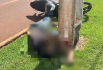 Assassinato aconteceu às margens da rodovia MS-165. Foto: Redes sociais