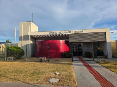 Sede do Cartório Eleitoral de Coxim. Foto: Valdeir Simão