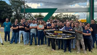 Greve pode ser deflagrada por tempo indeterminado na próxima segunda-feira (6). Foto: Divulgação/Sindetran-MS