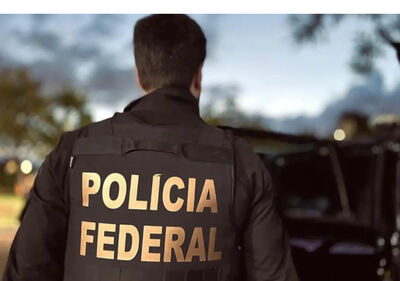 PF durante operação. (Foto: Divulgação, Polícia Federal)