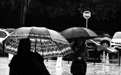 Tempo de chuva em Campo Grande. (Henrique Arakaki, Jornal Midiamax)