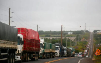 Caminhoneiros em Campo Grande  Ilustrativa (Arquivo, Jornal Midiamax)