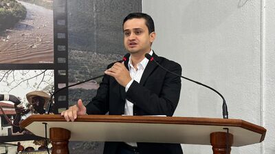 Presidente da Câmara Municipal de Coxim, vereador Luiz Eduardo. Foto: Divulgação 