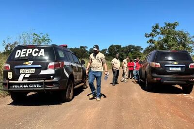Quatro homens condenados por estupro de vulnerável são presos em Dourados durante Operação Caminhos Seguros 2026. Foto: Polícia Civil