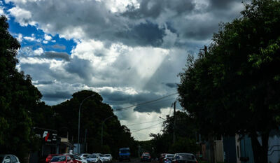 Tempo em Campo Grande. (Henrique Arakaki, Jornal Midiamax)