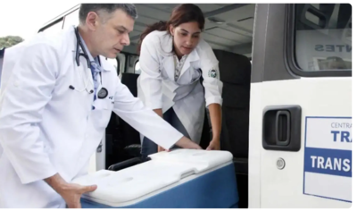 Equipe de transplante de órgãos. (Divulgação/ Governo do Estado do Rio do Janeiro)