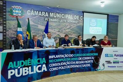 Audiência Pública realizada em abril de 2026. Foto: Arquivo/PMC 