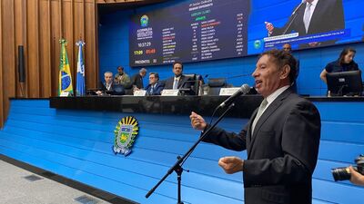Presidente da ALEMS, deputado Gerson Claro. Foto: Divulgação 