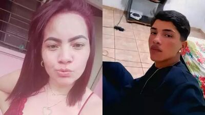 Patrícia e Kaique, mortos nessa sexta-feira. Foto: Redes Sociais