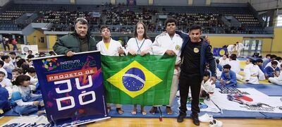 Atletas do Instituto Inovando levam Coxim ao pódio internacional com cinco medalhas na Argentina. Foto: Divulgação 
