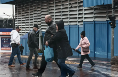 Frio em Campo Grande. (Foto: Madu Livramento, Jornal Midiamax)