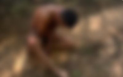 Homem foi encontrado sem roupa em estrada rural pedindo socorro, em Ribas do Rio Pardo (MS).  Foto: Divulgação/PMMS