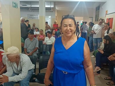 Vereadora Lúcia da AAVC. Foto: Divulgação assessoria parlamentar 
