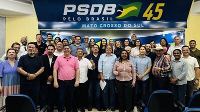 Convenção interna do PSDB oficializa candidatos para Câmara dos Deputados e Alems. Foto: Joelson Soares/CGNEWS