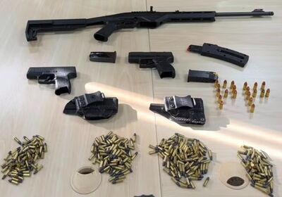 PF faz operação contra fraude para obtenção de registro de CAC e apreende armas em MS. Foto: Polícia Federal