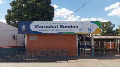 Escola Municipal Marechal Rondon alcança nota histórica de 5,4 no Ideb 2025. Foto: Divulgação Ass. Com. PMC 