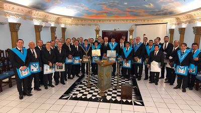 FUNLEC reconhece papel da Maçonaria na educação e homenageia Lojas Acácia de Coxim e Amor e Justiça. Foto: Reprodução 