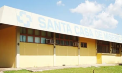 Santa Casa de Paranaíba, onde bebê deu entrada após sofrer queda.  Foto: Prefeitura de Paranaíba/Reprodução 