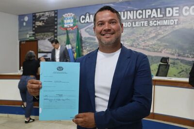 Vereador Maurício Helpis. Foto: Hugo Crippa 