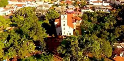 Vista aérea de Cassilândia, município onde ocorreu o crime. Foto: Divulgação