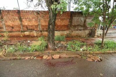 Local onde policial da reserva foi encontrado morto. Foto: Paulo Francis/CGNEWS