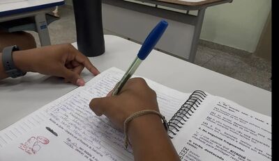 Estudantes em escola estadual. Foto: Léo de França, Jornal Midiamax