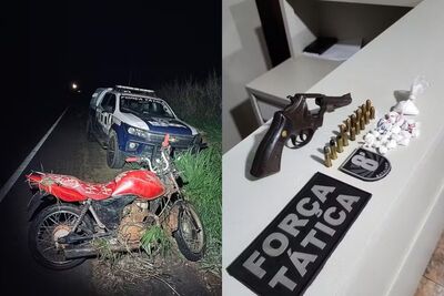 Polícia apreende suspeitos de execução em MS. Foto: Divulgação/PMMS