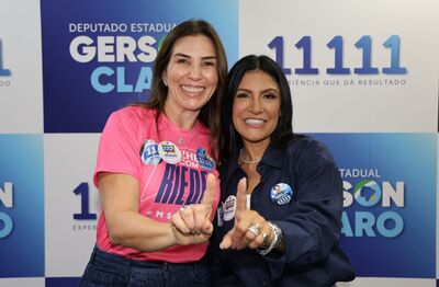 Mônica Riedel e Kátia Claro destacam interesse crescente das mulheres em discutir propostas e participar das decisões eleitorais. Foto: Divulgação