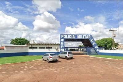 4&ordm; Batalhão da PM, em Ponta Porã. Foto: Google Street View/Reprodução