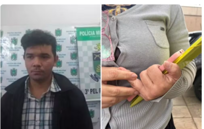 Homem foi preso várias vezes, mas mulher não sabia quem ele era de verdade  Foto: Reprodução