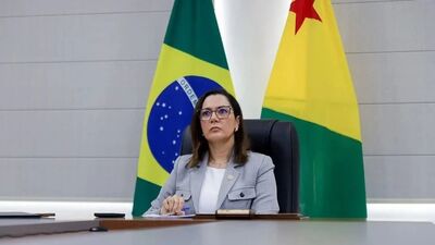 Mailza Assis foi reeleita para o comando do Governo do Estado do Acre. Foto: Divulgação.