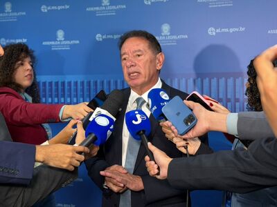 Presidente da Alems, deputado estadual Gerson Claro. Foto: Divulgação 