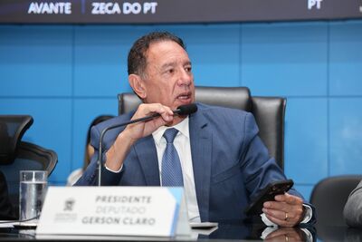 Presidente da Alems, deputado estadual Gerson Claro. Foto: Divulgação 
