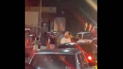 Foto: Reprodução vídeo do tumulto em Bonito