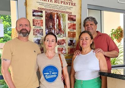 Alcinópolis recebe professora da Universidade de Copenhague. Foto: Divulgação 