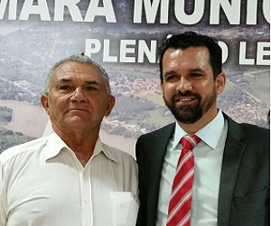 Vladimir e seu Pai Sebastião Ferreira (Sr. Bastico)