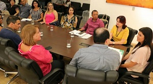 A primeira reunião com os recém-designados para as regionais aconteceu na tarde desta segunda-feira (23) na Governadoria.