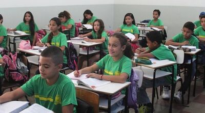 Alunos da rede estadual de ensino.