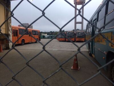 Ônibus não saíram das garagens na manhã desta quarta-feira (15)