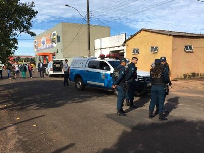 Corpo estava em rua, na fronteira com o Paraguai