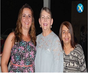 As homenageadas da noite