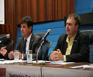 A audiência foi de iniciativa do deputado estadual Dr. Paulo e deputado federal Luiz Henrique Mandetta