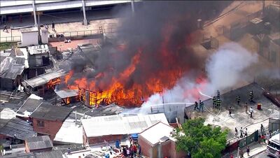 Incêndio em Paraisópolis