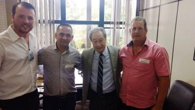 Representantes de Itaquiraí foram recebidos no Gabinete do Parlamentar George Takimoto (PDT), no dia 09/03