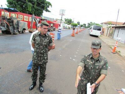 Segundo o general, as obras estão rigorosamente dentro do cronograma e até adiantado e realizadas em horários de menor transtorno para os condutores de veículos que trafegam pelo corredor