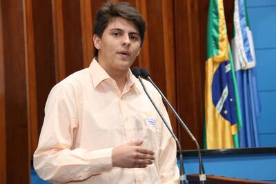 Lucas Gandra fez um pronunciamento sobre o papel social dos estudantes