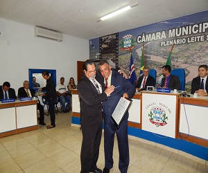 Wilson Vargas Pereira e o Vereador Sinval