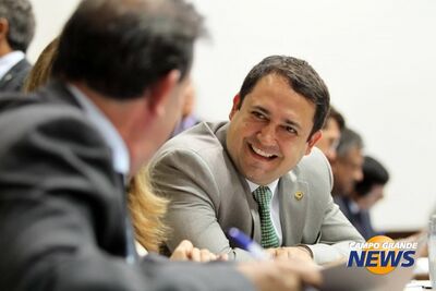 Deputado Marcio Fernandes (PMDB) na Assembleia Legislativa de MS.