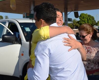 Vereador Marquinhos Vaz (PPS) e Vice Governadora Rose Modesto (PSDB)