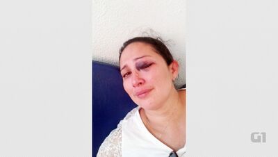 Flávia Florêncio registrou agressão na delegacia de Piancó, no Sertão da Paraíba